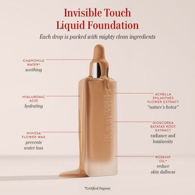 Invisible Touch Liquid Foundation / F110 – Whisper