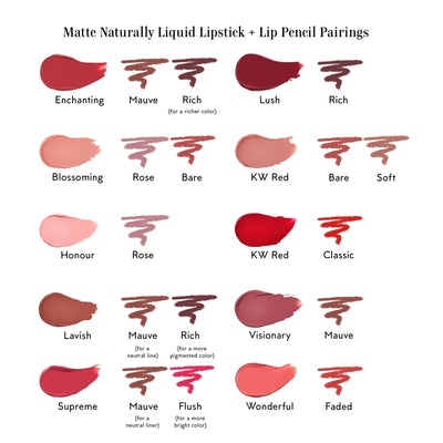 Matte, Naturally Liquid Lipstick / Supreme